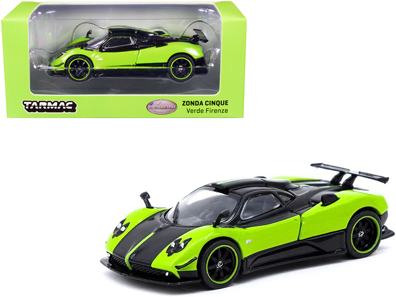 Pagani Zonda Cinque Verde Firenze Green Metallic and Black