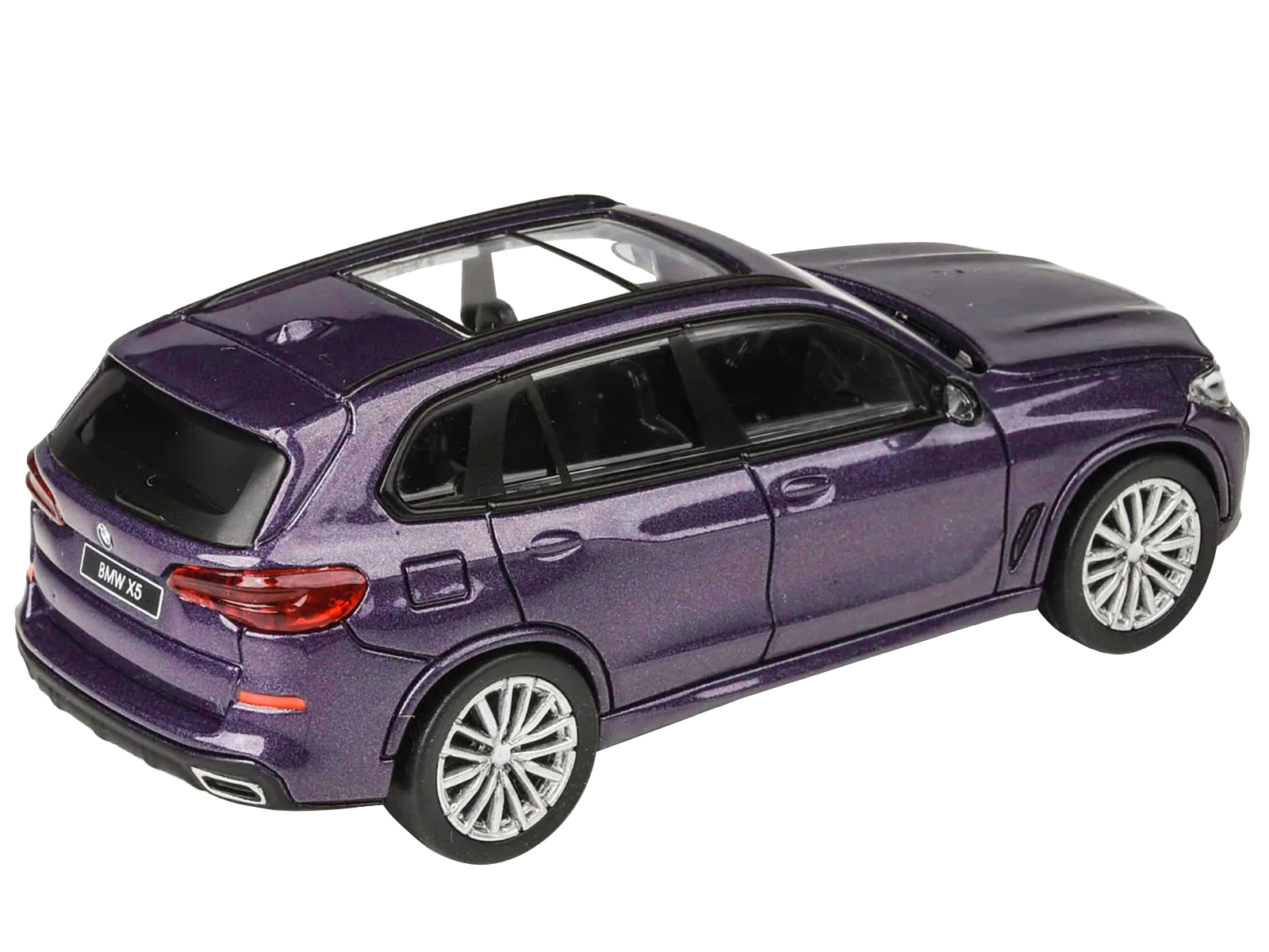 2018 BMW X5 Daytona Violet Metallic with Sunroof 1/64 Diecas