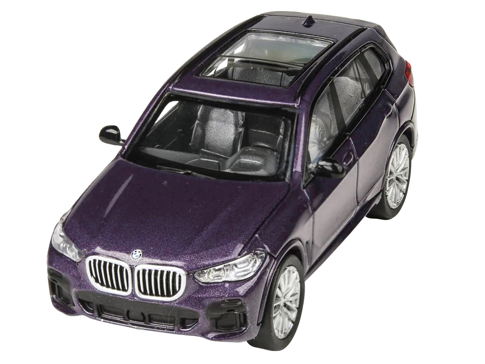 2018 BMW X5 Daytona Violet Metallic with Sunroof 1/64 Diecas